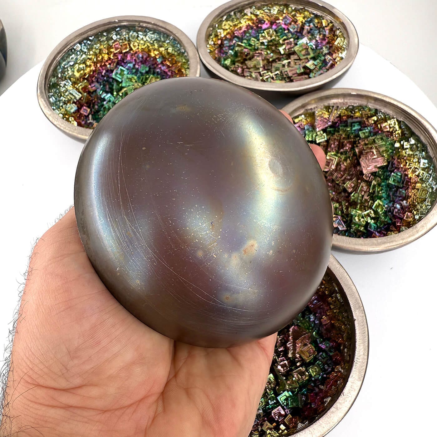 Bizmut Kase Obje - Görsel 3