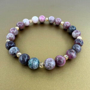 Kobalt Kalsit Bileklik 8mm