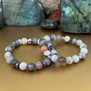 Botswana Akik Bileklik 8mm