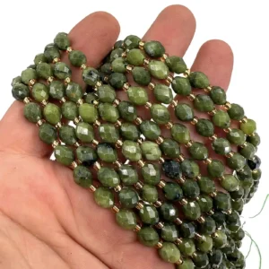 Kanada Yeşim Dizi Faset 6x8mm