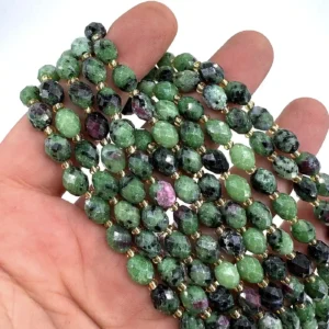 Anyolit Dizi Faset 6x8mm