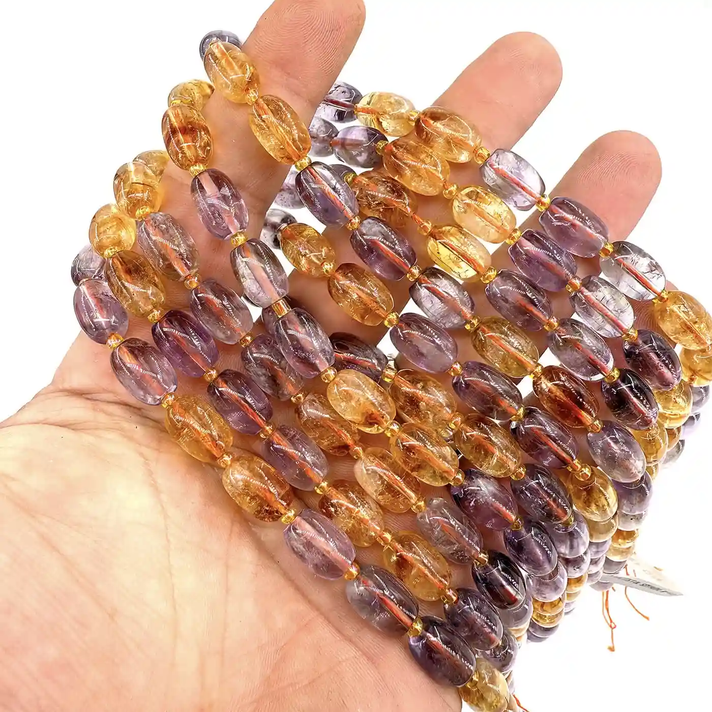 Ametist / Sitrin Arpa Dizi 8x11mm