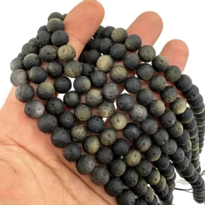 Gold Obsidiyen İşlemsiz Dizi 10mm