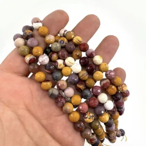 Mokait Jasper Faset Dizi 8mm