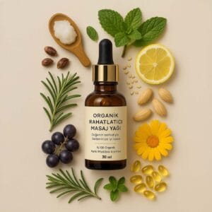 Organik Enerji Masaj Yağı - 30cc