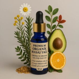 Organik Rahatlatıcı Masaj Yağı - 30cc