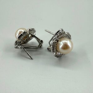 İnci Küpe Gümüş