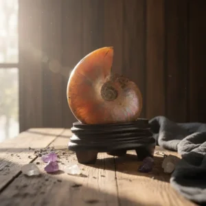 Ammonit Fosil Standlı