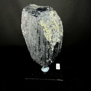 Siyah Turmalin Ham Taş Standlı