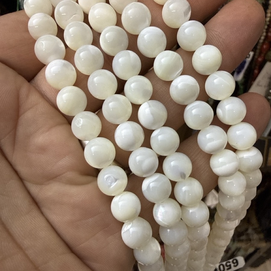 Sedef Dizi Beyaz 8 mm